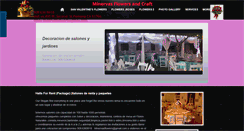 Desktop Screenshot of minervasflowersandcraft.com